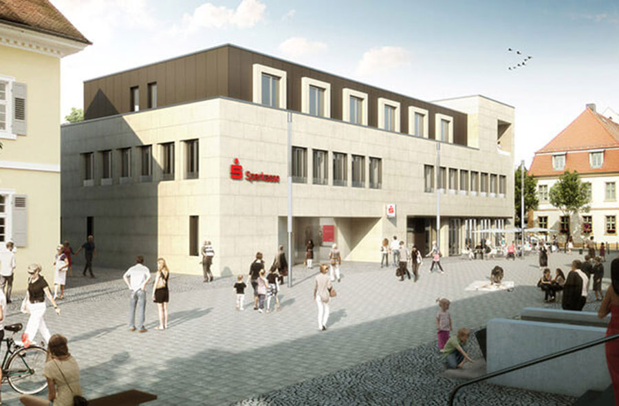 Sparkasse, Schwetzingen